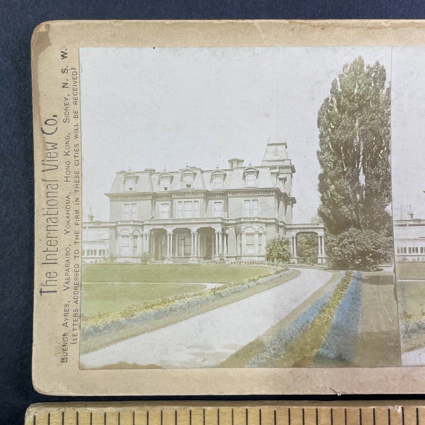 Government House King Street Toronto Ontario Canada Stereoview c1899 Y1701