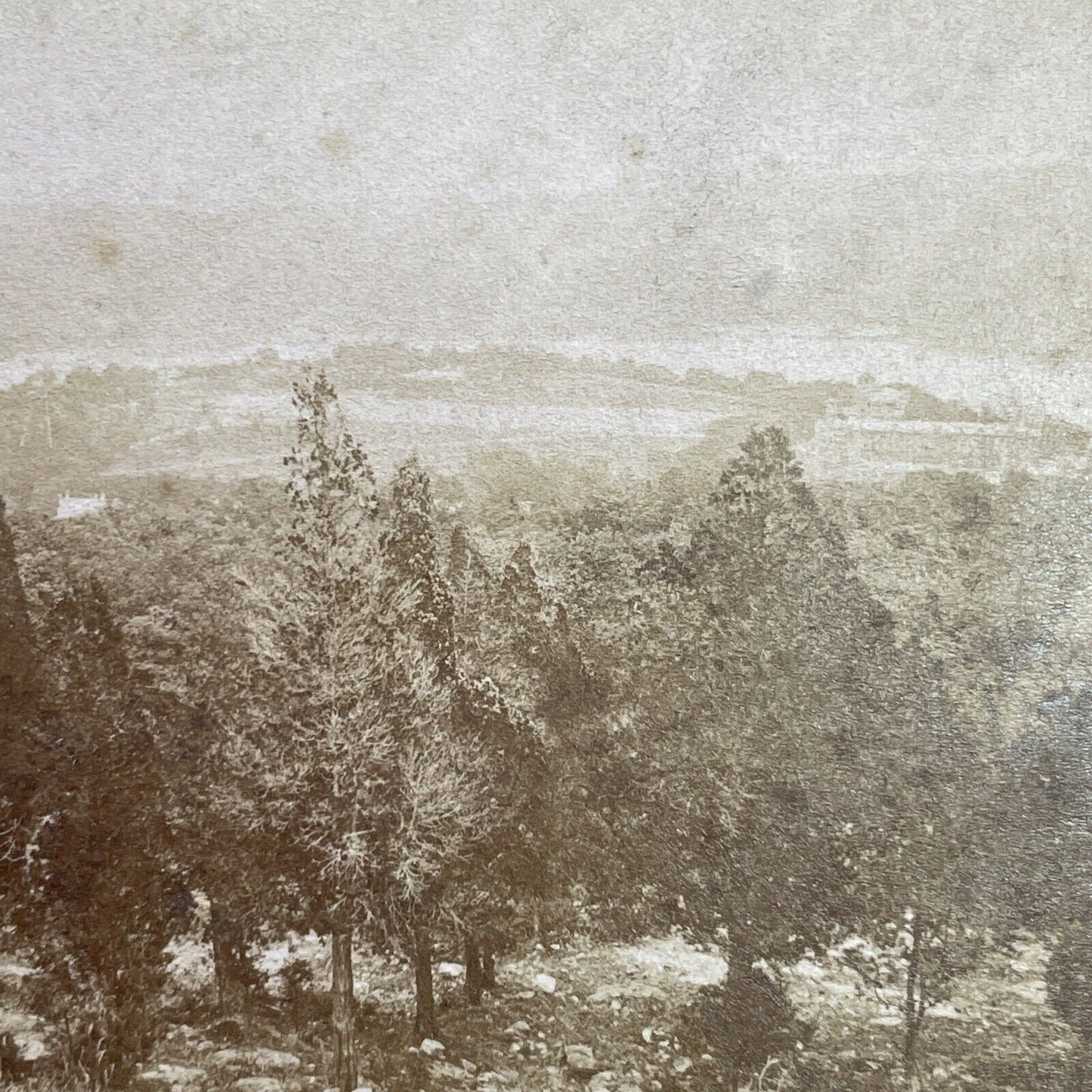 Antique 1860s West Point Military Academy Stereoview Photo Card P1186