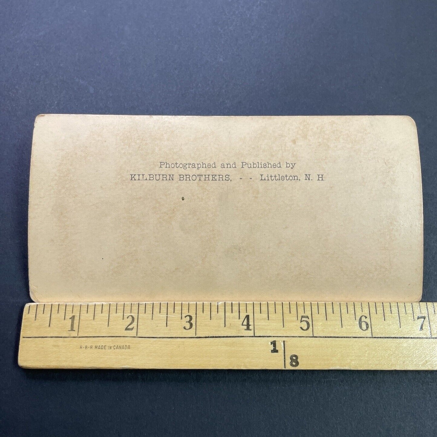 Antique 1880s New Hampshire Hunter Kills Deer Stereoview Photo Card P3514