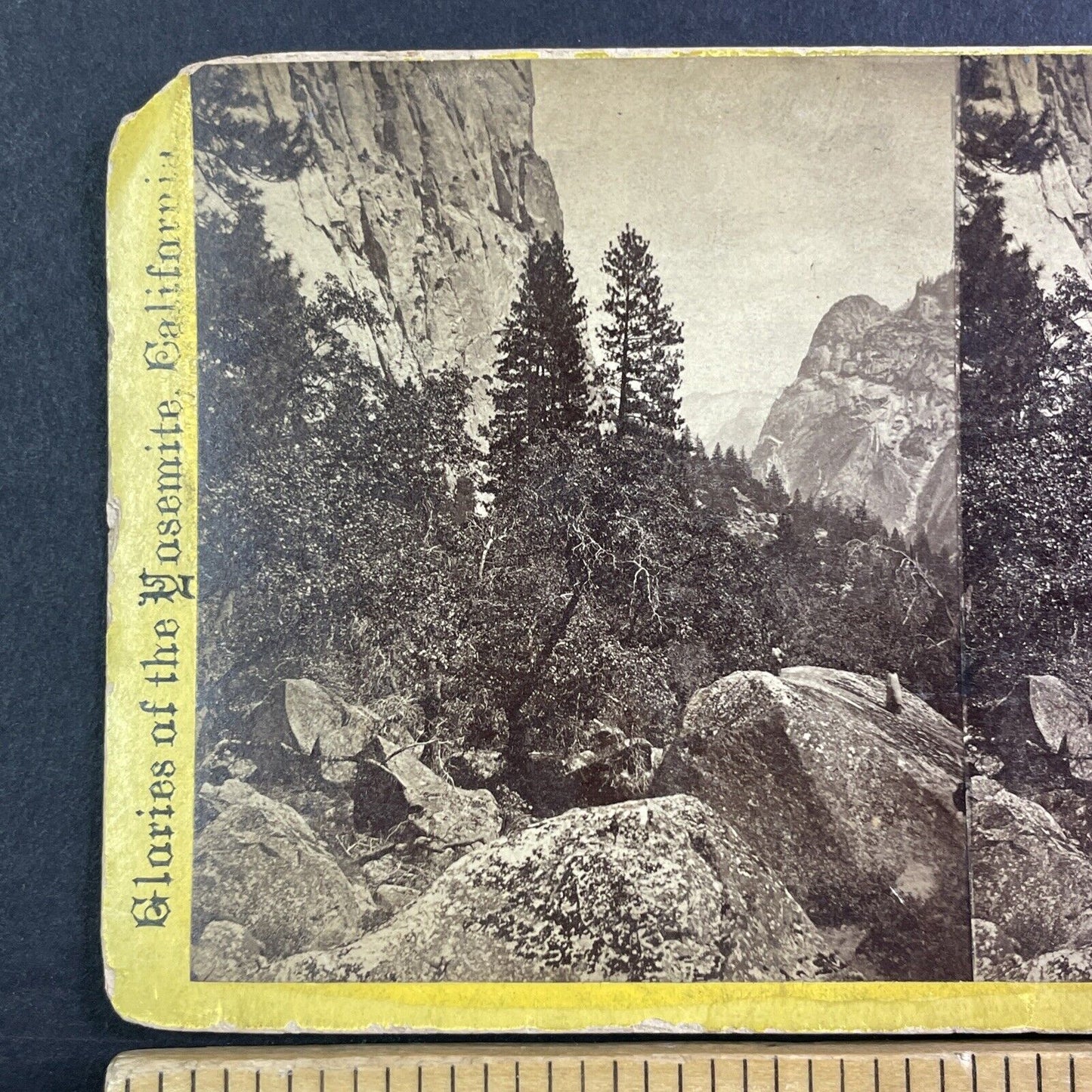 Glories Of Yo-Semite Stereoview South Dome E&HT Anthony Antique c1870 X3710