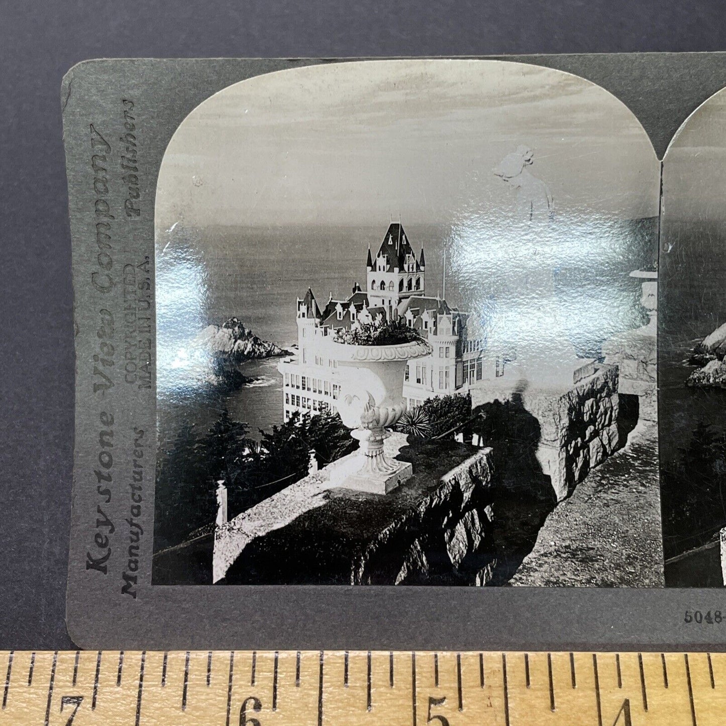 Antique 1909 Cliff House San Francisco California Stereoview Photo Card P2338