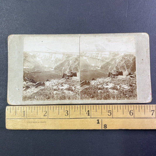 Ukok Plateau Altai Siberia Russia Stereoview IR Tomashkevich Antique c1896 X2626