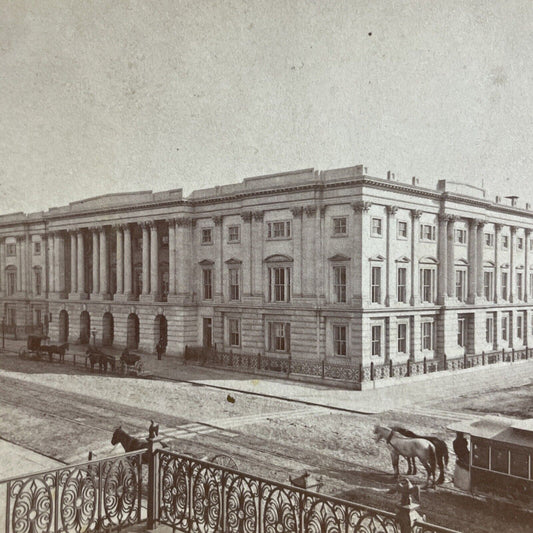 Antique 1870s USPS Post Office Washington DC Stereoview Photo Card P856-03