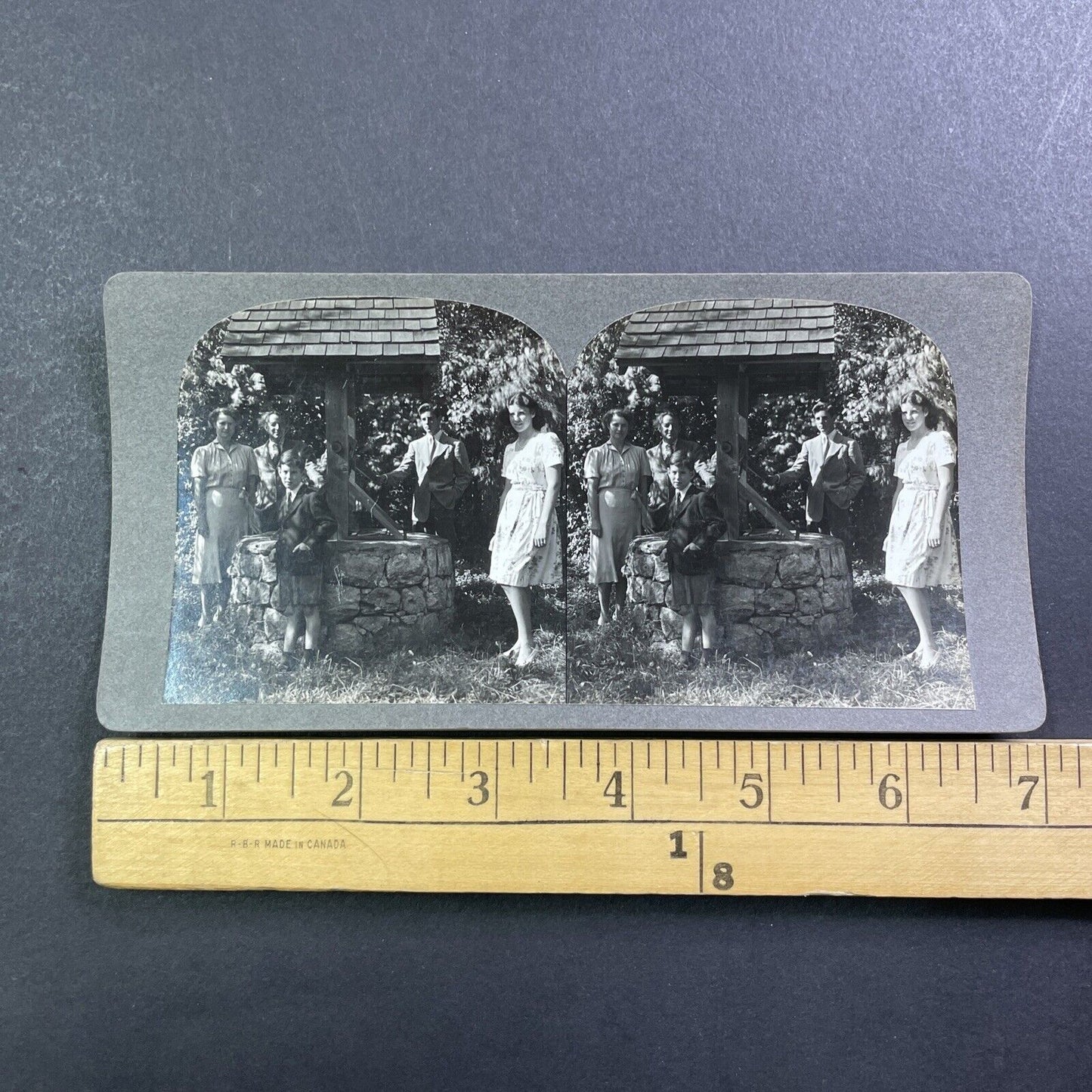 Lyons Family Photo Lot Norwalk Connecticut Stereoview Antique c1933 Y003