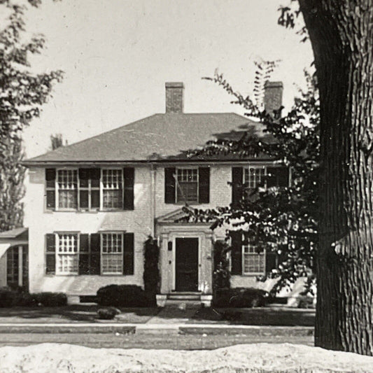 Antique 1910s Lexington Massachusetts Parker House Stereoview Photo Card V2632