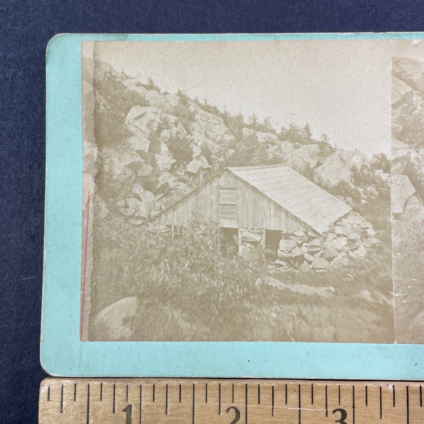 Mount Kearsarge Summit House NH Stereoview MC Harriman Antique c1875 X1222