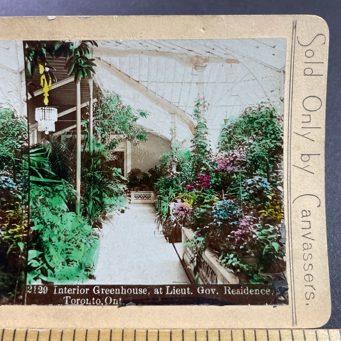 Antique 1870s Lieutenant Governors House Toronto ON Stereoview Photo Card P4029