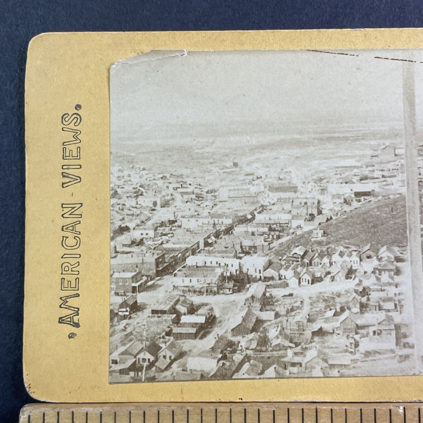 1860s Photo of San Francisco California Stereoview Antique c1875 X3766