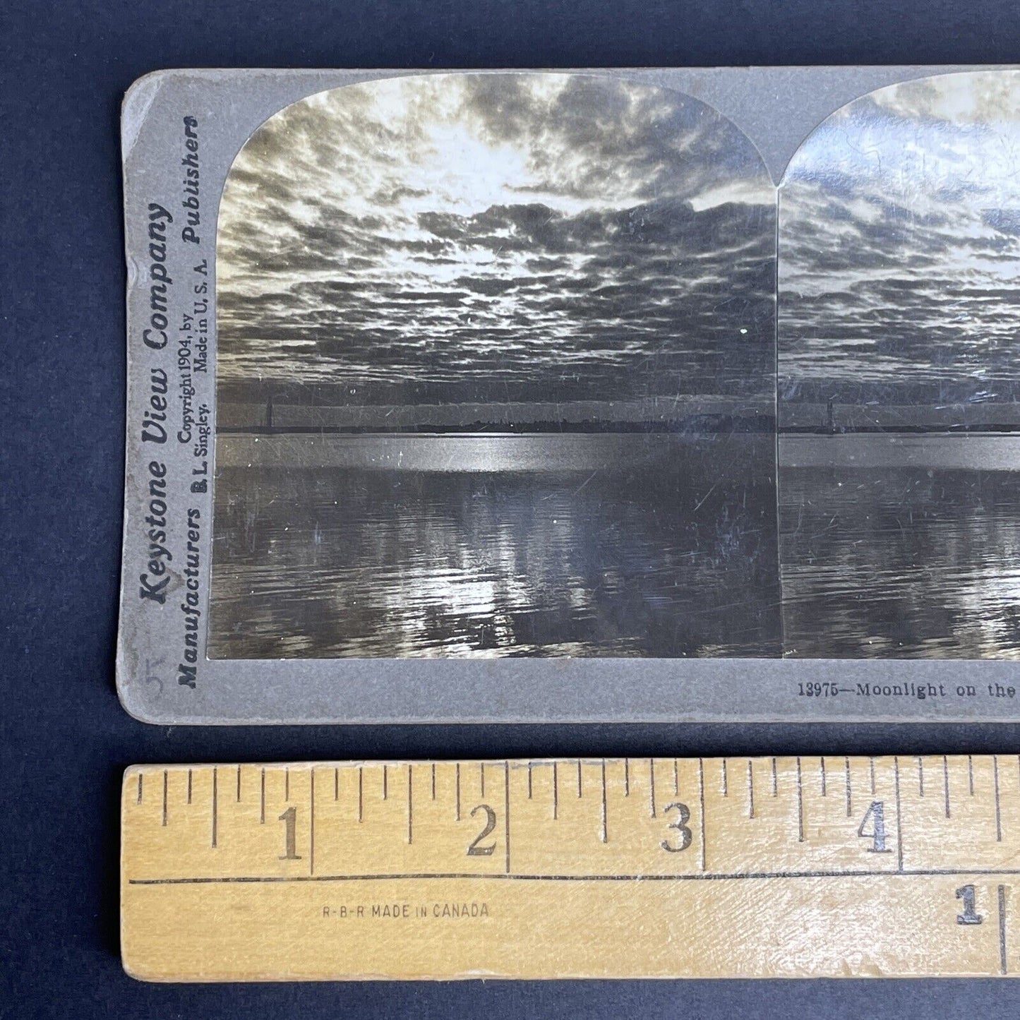 Antique 1905 Northumberland Country Ontario Canada Stereoview Photo Card PC884