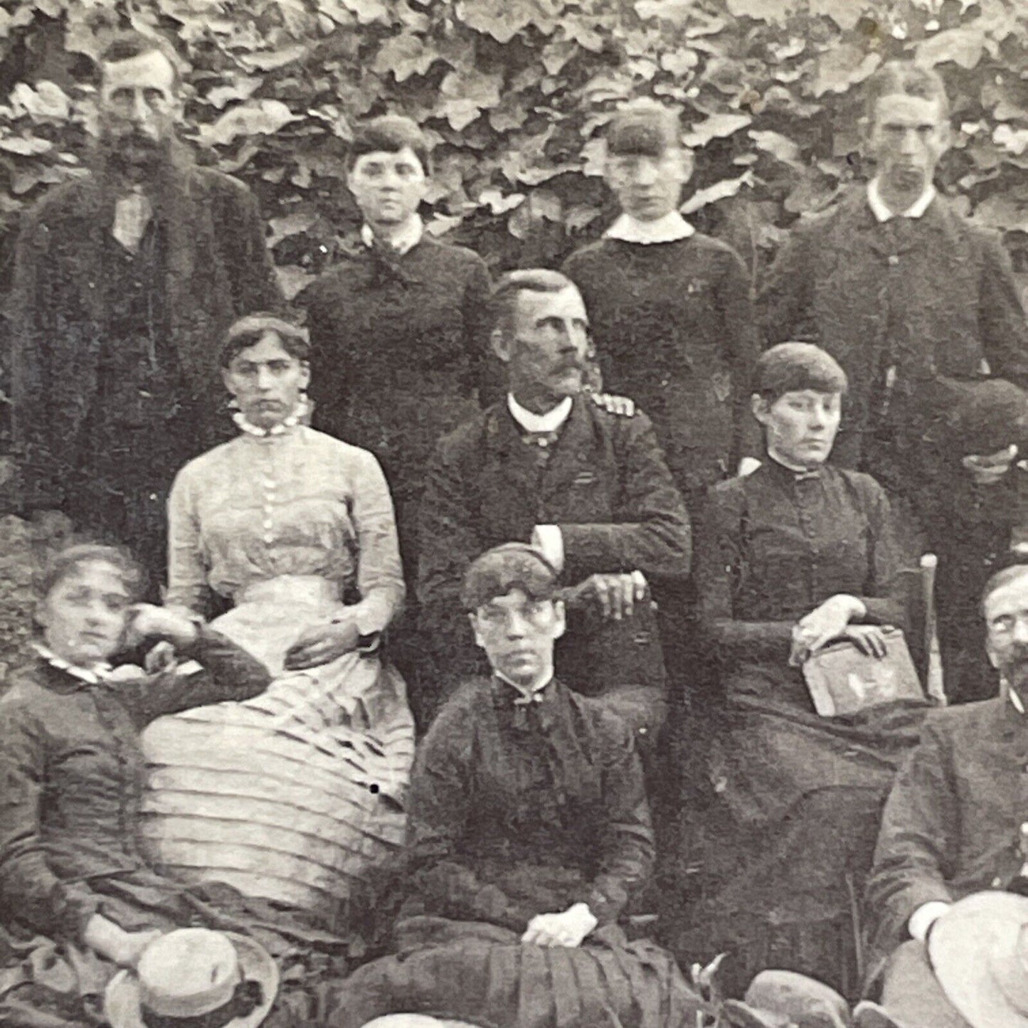 Marxist US Socialism Movement Group Photo Stereoview Antique c1880 X3768