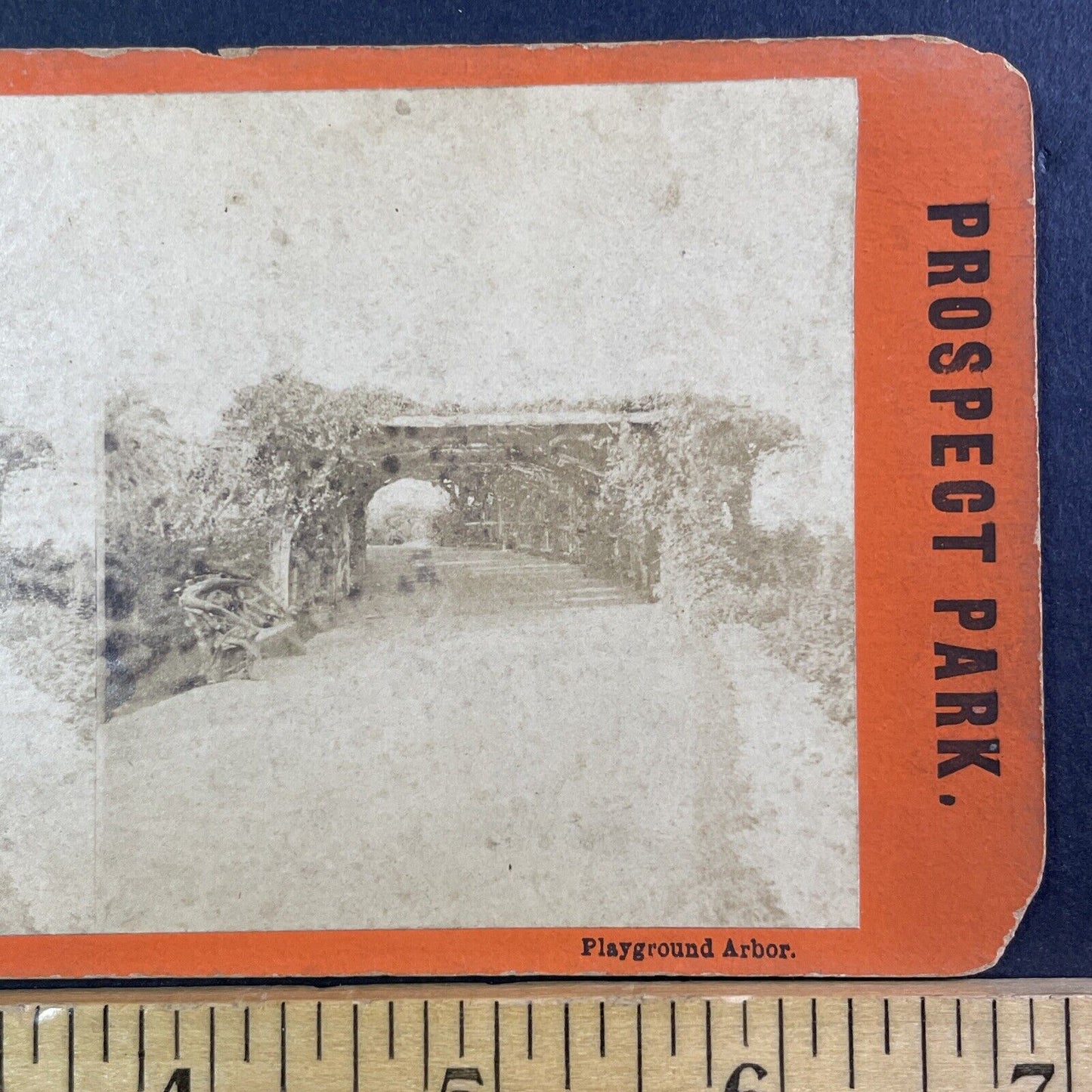 Prospect Park Brooklyn New York Stereoview Antique c1867 X3718