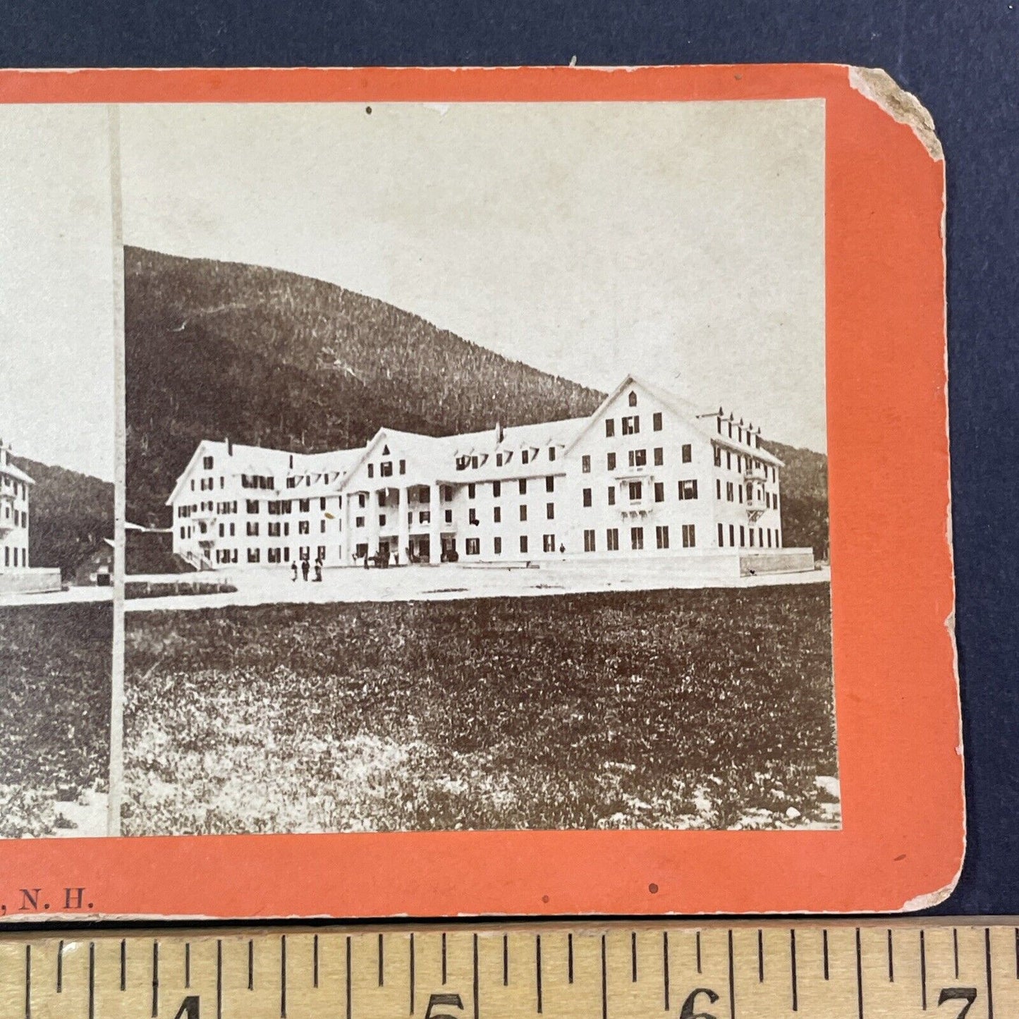 The First Profile House Franconia Notch Stereoview New Hampshire c1860s Y401