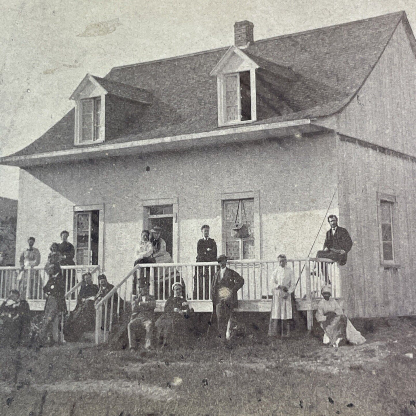 1983 Bagot Street Saguenay Quebec Canada Stereoview D.A. Clifford c1870s Y2511