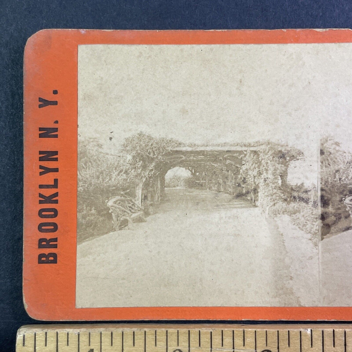 Prospect Park Brooklyn New York Stereoview Antique c1867 X3718