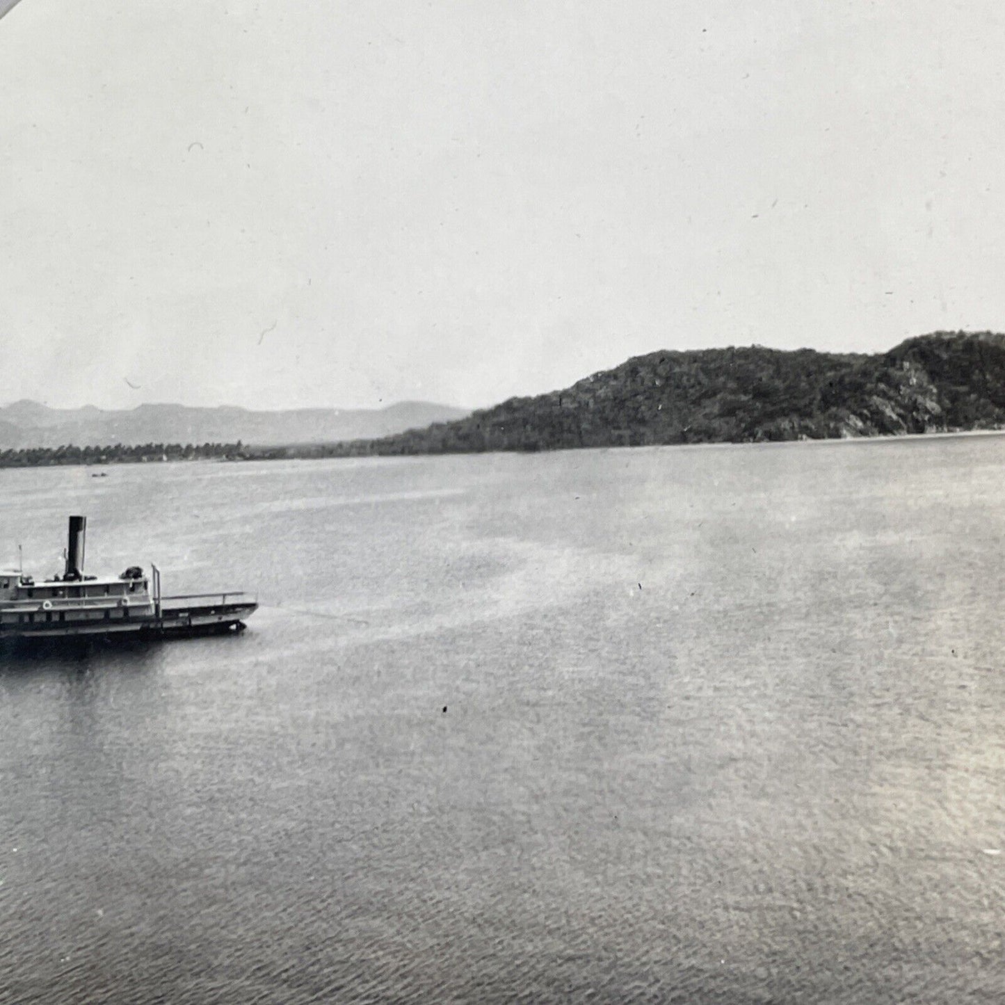 Steamboat In Vancouver Stereoview British Columbia BC Antique c1910 X1590